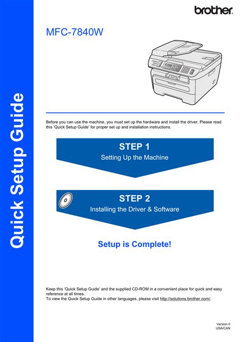 Brother mfc 7840w network user guide. - Ejemplo de manual de usuario para un software.