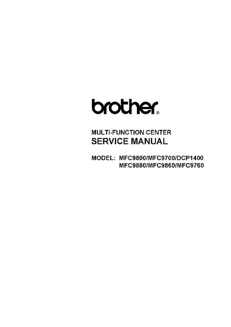 Brother mfc 9700 9760 9800 service repair manual. - C a reference manual prentice hall.