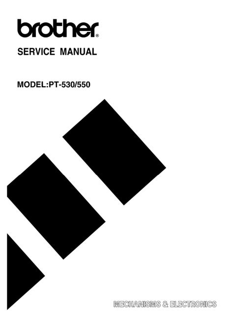 Brother pt 530 pt 550 service manual. - Toyota hino 15b fte engine workshop manual.