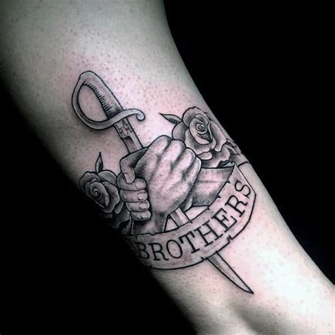 Explore meaningful tattoo ideas that symbolize the bond between brothers. Find inspiration for your Brother's Keeper tattoo and showcase your eternal connection with your sibling.. 