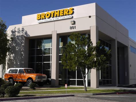 Brothers truck parts. Canada's Source for Chevy & GMC Truck Parts - Buy restoration parts for Chevrolet or GMC trucks - Shop online for Chevrolet shirts, Chevrolet mugs, Chevrolet hats, and other Chevrolet merchandise - Shipped from Canada to your door! 855.444.6872 Contact Us Mon-Sat 10a ... 