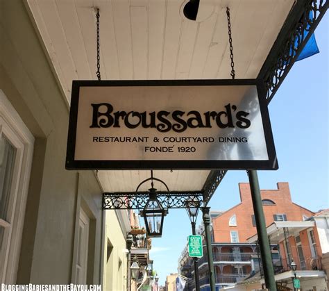 Broussards new orleans. Broussard’s Centennial. Come visit us. 819 Conti Street, New Orleans, LA, 70112 504.581.3866. Dinner. Monday: 5:00 pm - 9:00 pm Thursday - Saturday: 5:00 pm - 9:00 pm ... 