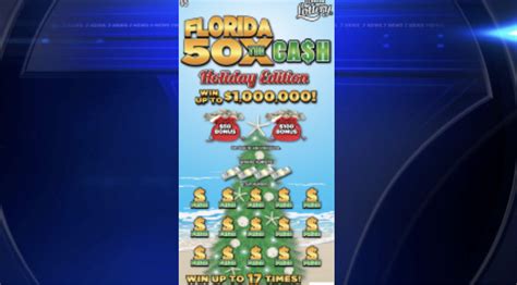 Broward County woman wins $1 million from $5 scratch-off ticket