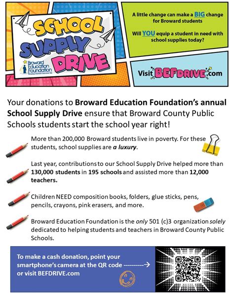 Broward Education Foundation kicks off back-to-school drive to provide supplies for teachers