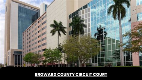 Broward county circuit. JUDICIAL CIRCUIT IN AND FOR BROWARD COUNTY, FLORIDA Administrative Order 2021-13-Civ / 2021-14-CO ACTIONS FOR OBTAINING ALTERNATE PROOF OF MOTOR VEHICLE OWNERSHIP (a) Pursuant to Article V, section 2(d) of the Florida Constitution, and section 43.26, Florida Statutes, the chief judge of each judicial circuit is charged with the 