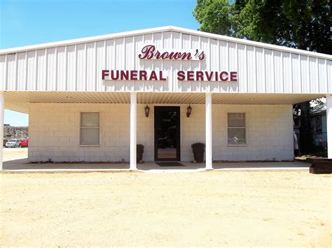 Brown's Funeral Service 718 W.13th Street Atoka, OK 74525 580-8