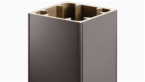 Brown 6x6 post wrap.  Shop deck posts & post sleeves and a variety...