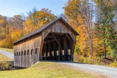 Brown Covered Bridge Vermont - bridgesonwheels