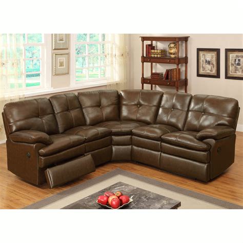 Brown Medium Small Scale Sectionals You