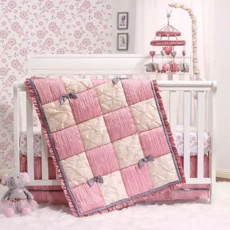 Brown Pink Crib Sheets buybuy BABY