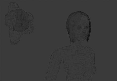 Brown Short Hairstyle v15403 3D Model by nickianimations