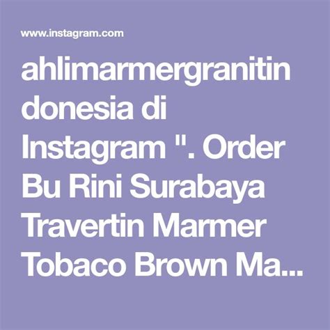 Brown Smith Instagram Surabaya