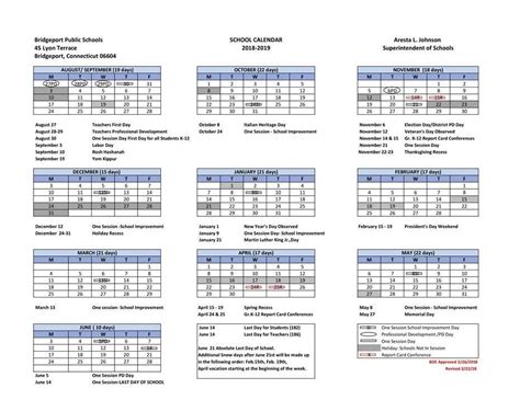 Brown University Academic Calendar