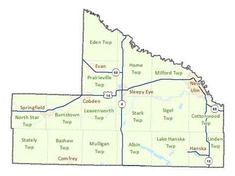 Based on recent LandWatch data, Brown County, Minnesota ranks 69th am