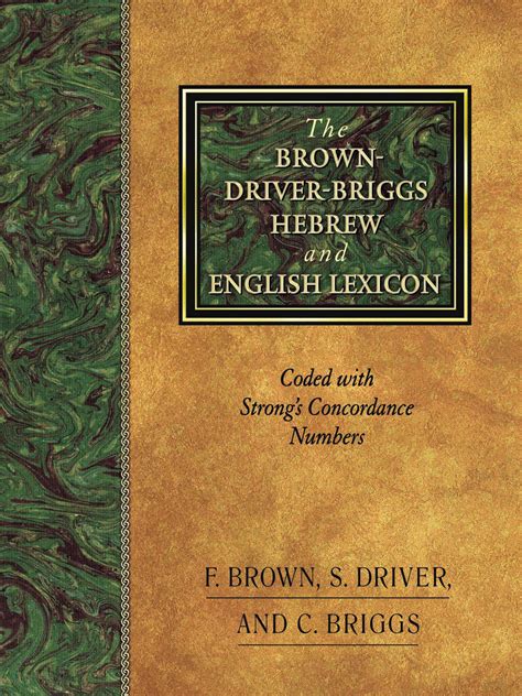 Brown driver briggs hebrew and english lexicon. - Freecad manual einfach zu bedienende freecad 3d modellierungssoftware in.