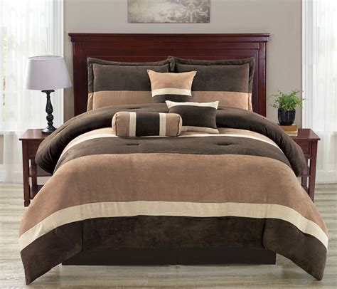 Brown king comforter set. Things To Know About Brown king comforter set. 