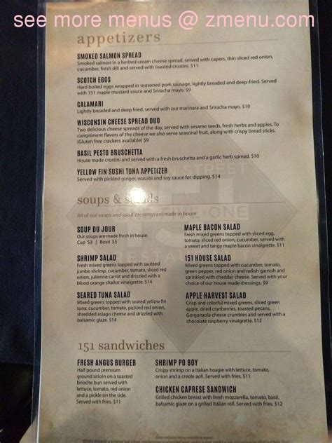 Brown street 151 menu. COVID update: 151 Bar & Restaurant has updated their hours, takeout & delivery options. 105 reviews of 151 Bar & Restaurant "Seems pretty good so far. Only went for drinks. ... 151 Lafayette St. Schenectady, NY 12305. Get directions. Mon. 11:30 AM - 12:00 AM (Next day) Tue. 11:30 AM - 12:00 AM (Next day) Wed. 