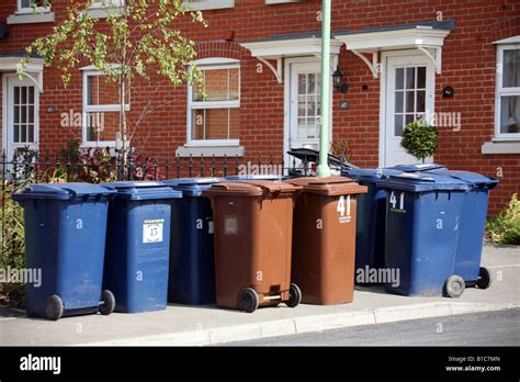 Brown wheelie bin Waste and recycling collections