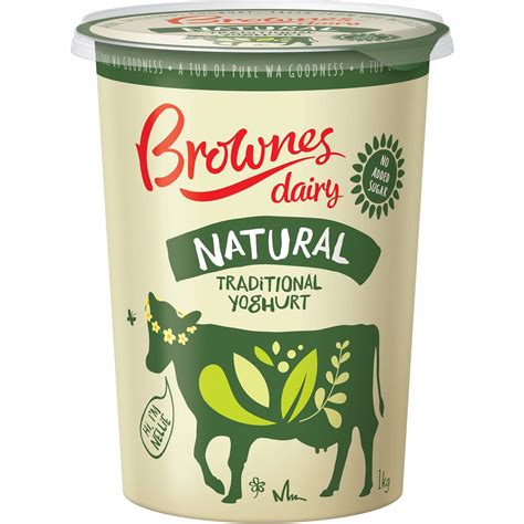Brownes - We’ve taken out the fat, but left in the goodness in this delicious, natural, sweet & creamy yoghurt.