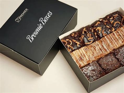 Brownie Boxes Cusom Brownie Packaging The Premier …