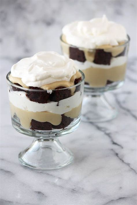 Brownie Trifle with Butterscotch Pudding - Sweet …