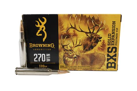 Browning .270 Win Ammo rifle - AmmoSeek.com