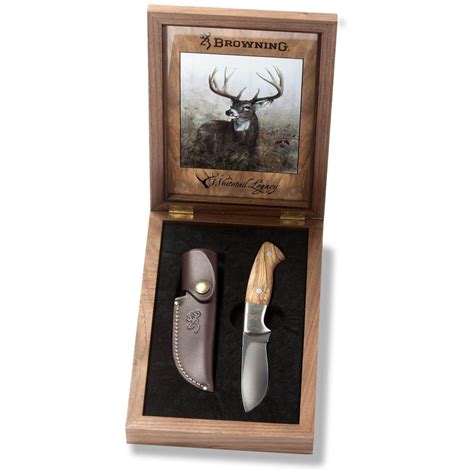 Browning Ltd. Edition Whitetail Legacy Drop Point Hunter