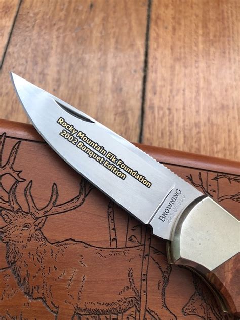 Browning Primal Hunting Knives Rocky Mountain Elk Foundation