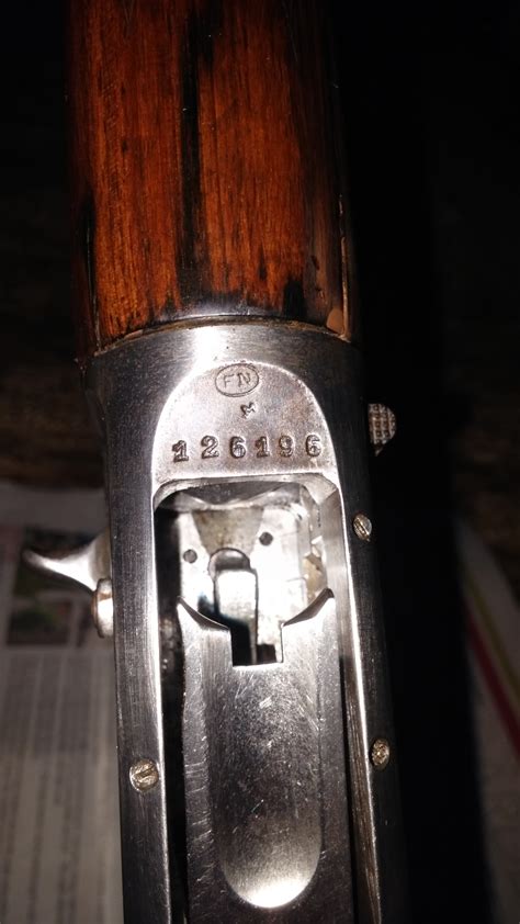 General Discussion ~ Browning A5 serial numbers for the "X" series; bekuhl: Posted: Fri Mar 27, 2015 1:03 pm : Joined: 27 Mar 2015 Posts: 1: Is there a list of serial numbers for the models with the suffix of "X" in the early 1948 group that will show which ones were really "sweet sixteen" before the scrolling on the side. ... These didn't get ...