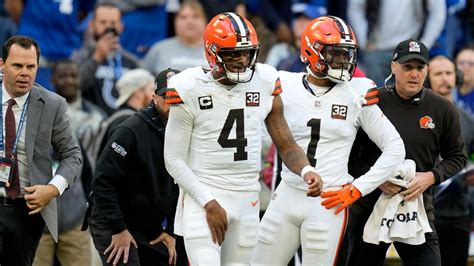 Browns’ Deshaun Watson out this week against Seahawks, will miss 4th game with right shoulder injury