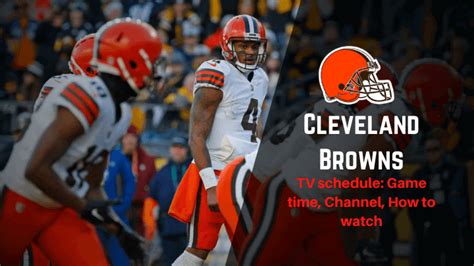 Browns game channel. The Ravens and Browns will meet in Cleveland on Sunday for a pivotal AFC North battle. MORE: Full TV coverage map for NFL Week 4 games Baltimore suffered its first loss of the season in Week 3 ... 