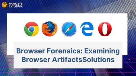 Browser forensics.  What are the significant web browser artifacts for digital forensics...