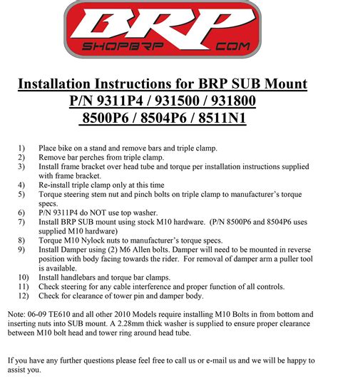 Brp instructions. Bombardier Recreational Products 