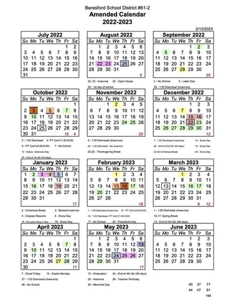 Brrsd Calendar