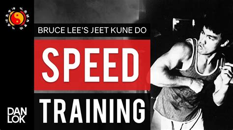 Bruce Lee JKD Speed Training - YouTube