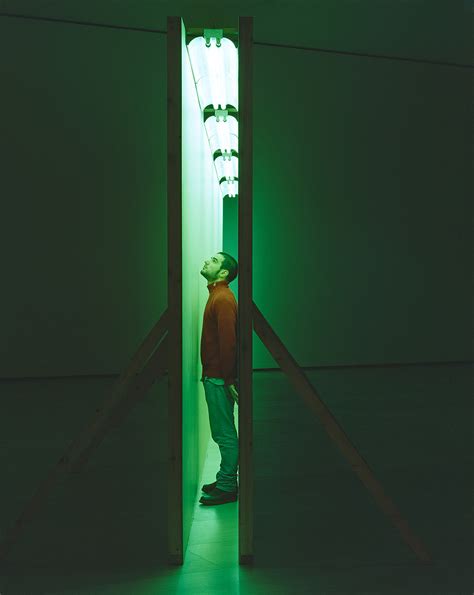 Bruce Nauman Green Light Corridor Artsy