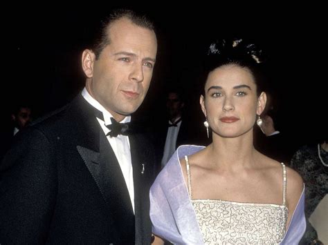 Bruce Willis and Demi Moore