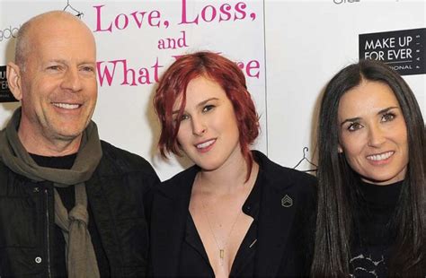 Bruce Willis and Demi Moore welcome their first grandchild