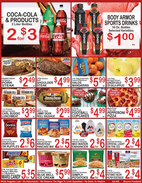 Our Weekly Ad is HERE! Prices are effective November 29th, 2023 through December 4th, 2023! Download the Bruce's Rewards app for EXTRA savings!! ...