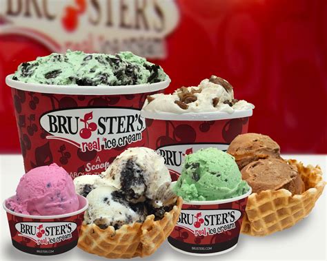 Bruesters ice cream. Welcome to Bruster's Ice Cream Richardson location! Our mission is to make the world a sweeter place, one scoop at a time. With over 24 ever-changing flavors homemade fresh in our store daily and 150 recipes on rotation, we offer a wide range of frozen treats that are made with the freshest ingredients and crafted to perfection. 