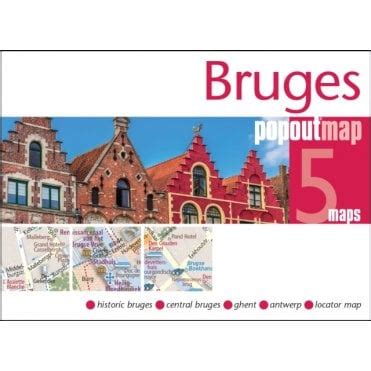 Read Bruges Popout Map Popout Maps By Popout Maps