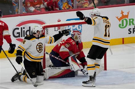 Bruins down Panthers, 6-2, to take control of series