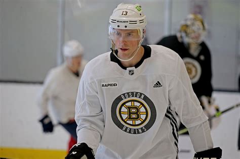 Bruins get a little boost at practice