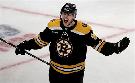 Bruins notebook: Jakob Lauko survives close call