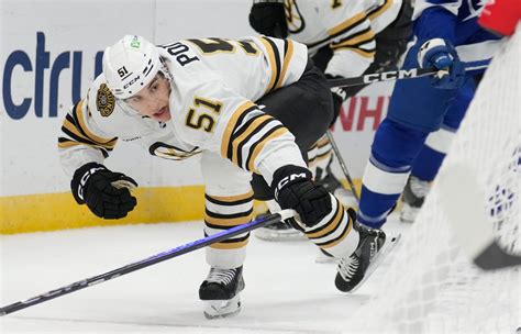Bruins notebook: Matt Poitras shakes off bad turnover