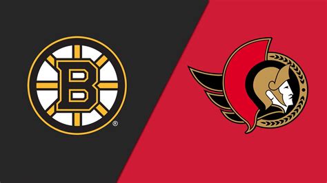 Bruins vs senators. OTTAWA -- Brad Marchand scored 1:48 into overtime to give the Boston Bruins a 3-2 win against the Ottawa Senators at Canadian Tire Centre on Thursday. … 