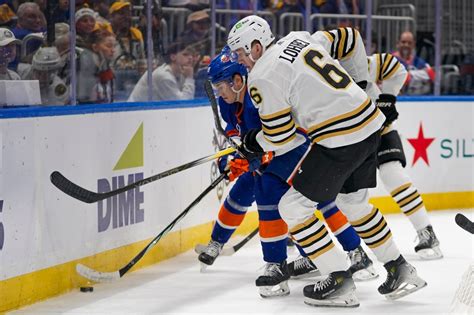Bruins win wild one on Long Island, 5-4, in shootout
