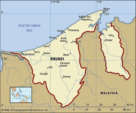 Brunei darussalam location. 