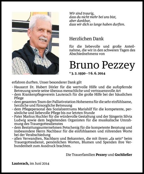 Bruno pezzey todesursache