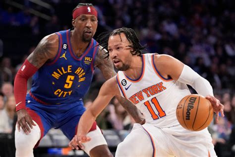 Brunson returns with 24 points, Knicks beat Nuggets 116-110